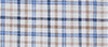 Westport Black Long Sleeve Button Down Collar Plaid Sport Shirt, Big & Tall - Blue/Tan