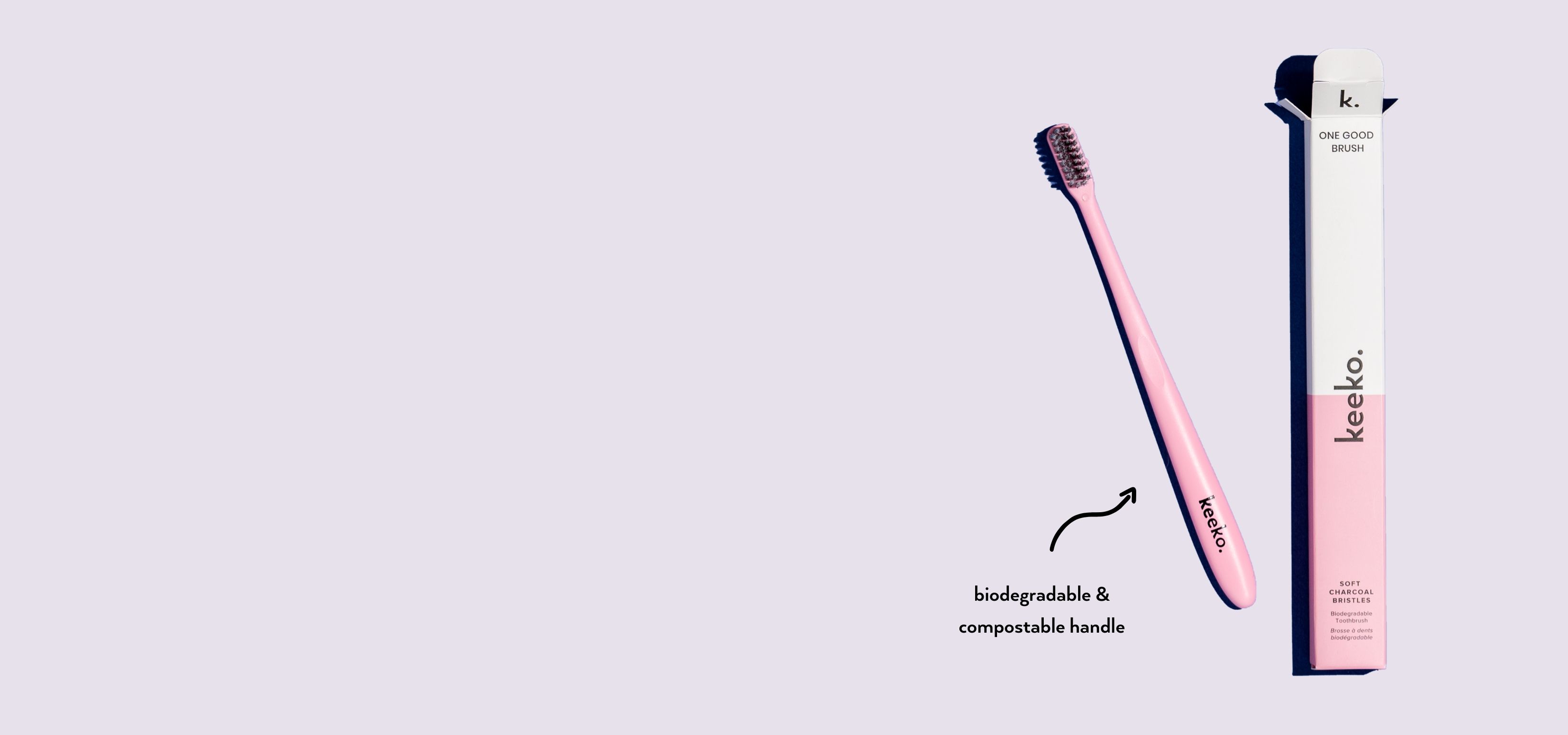 One Good Brush - Biodegradable Toothbrush