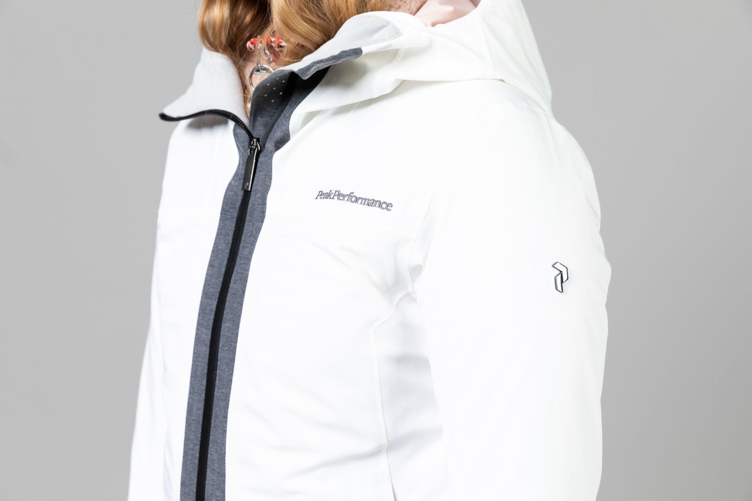 Women's Velaero Core White Ski Jacket Sale