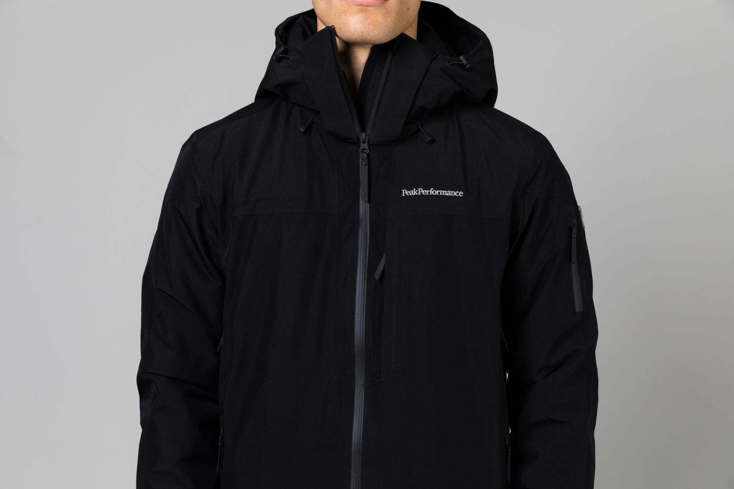 Men's Maroon Gore-Tex Ski Jacket