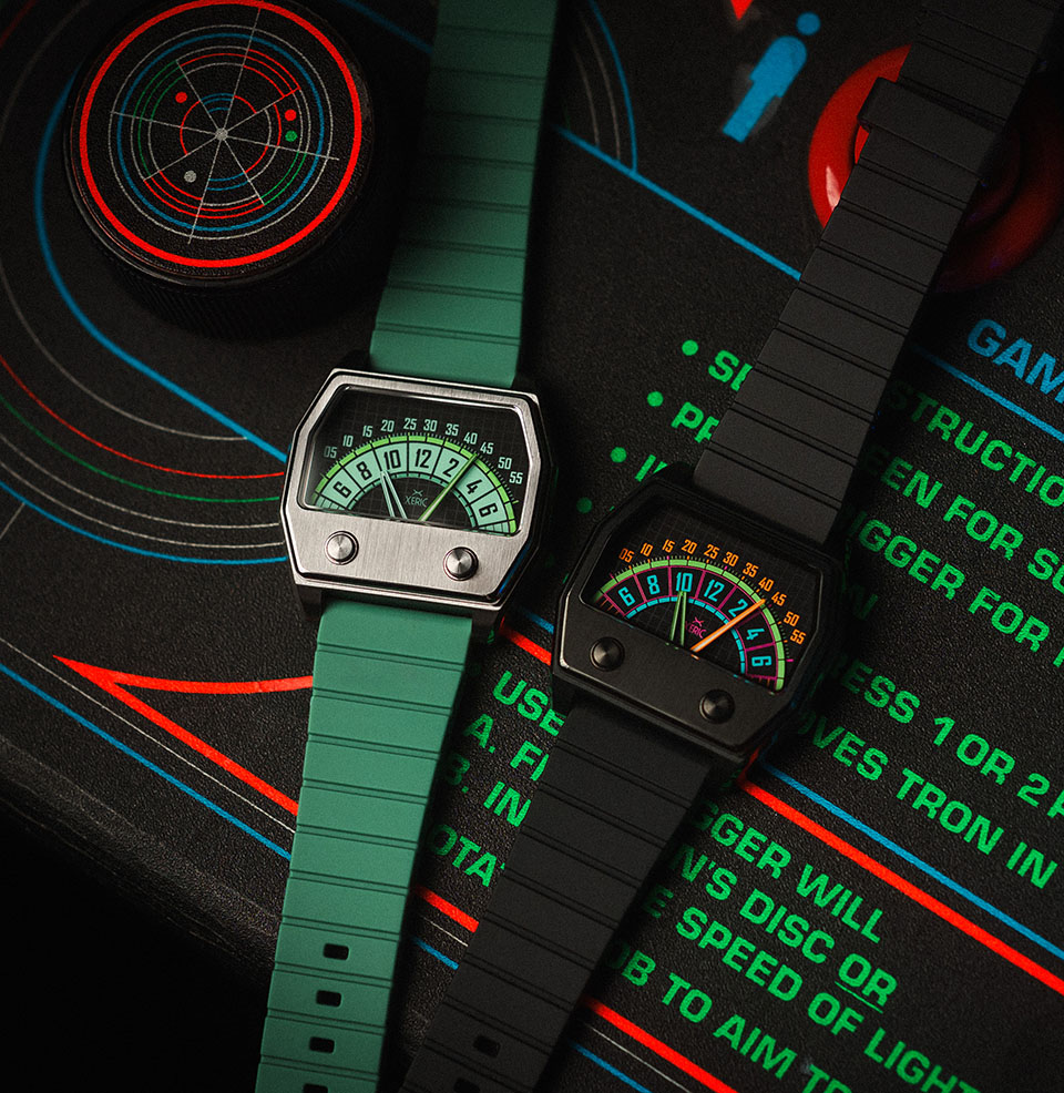 Xeric x Worn & Wound Sector Retrograde Highlighter The Xeric x Worn & Wound Sector