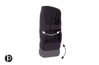 patented infant insert with adjustable length and width included