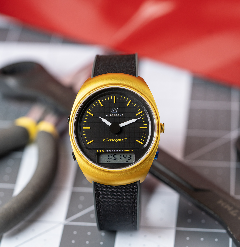 Group C Turbo Sport Watch Collection Analog + digital integration