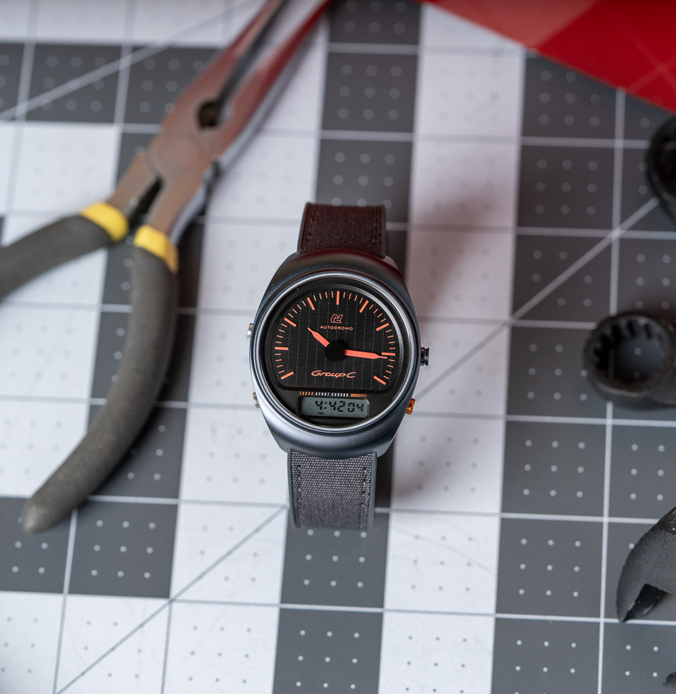 Group C Turbo Sport Watch Collection Analog + digital integration