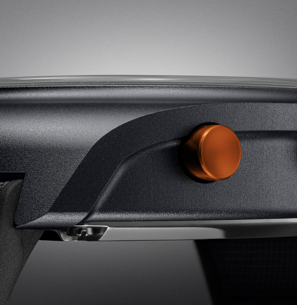 Group C Turbo Sport Watch Collection CNC-milled anodized aluminum case