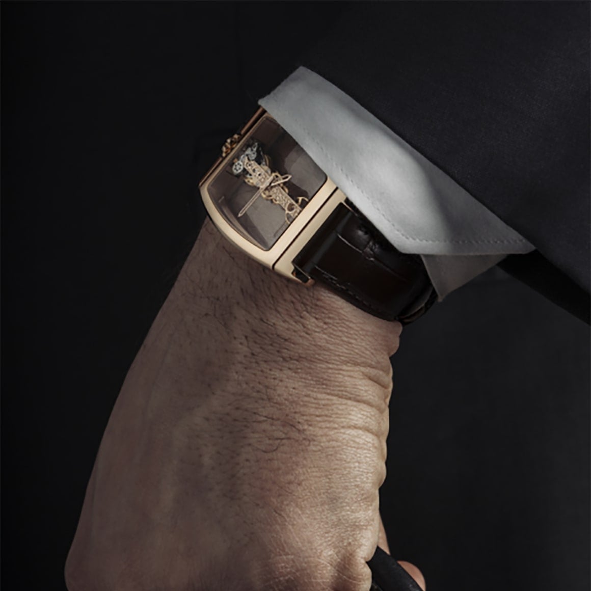 Corum Golden Bridge Miss Rose Gold