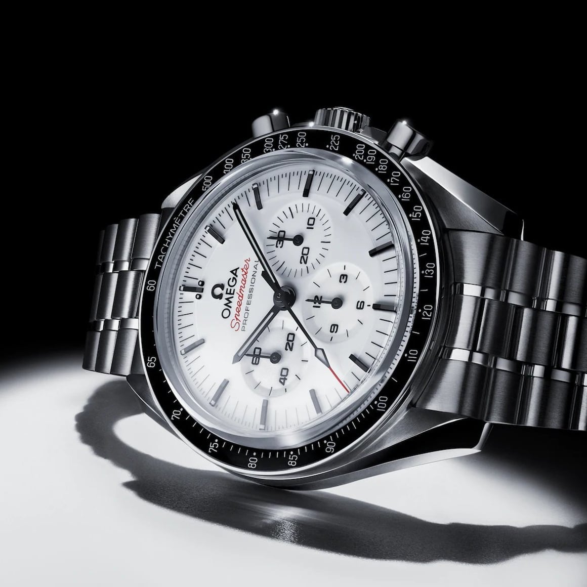 OMEGA Speedmaster Moonwatch Chrono Sapphire Steel Bracelet