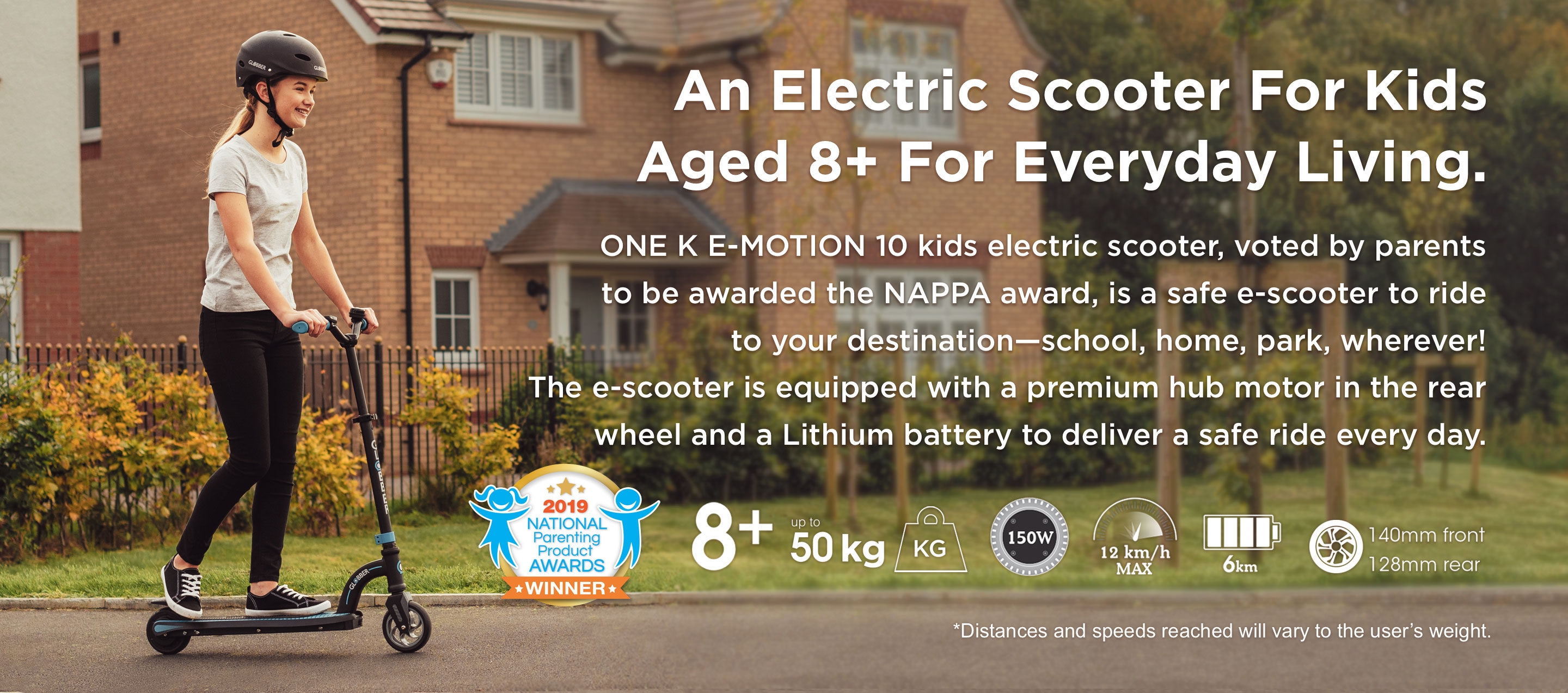 Globber ONE K E-Motion 10 Youth e-Scooter
