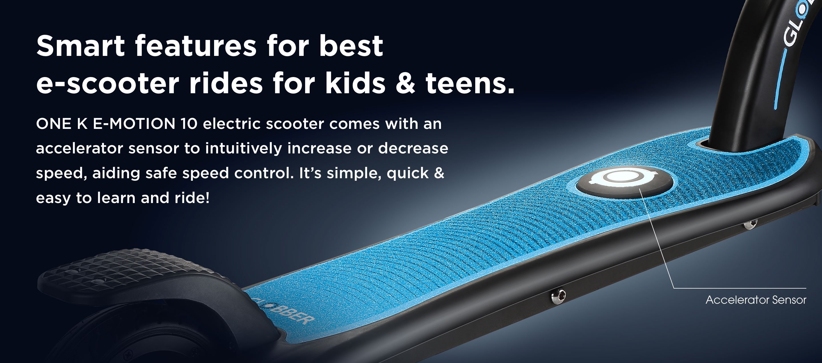 Globber ONE K E-Motion 10 Youth e-Scooter