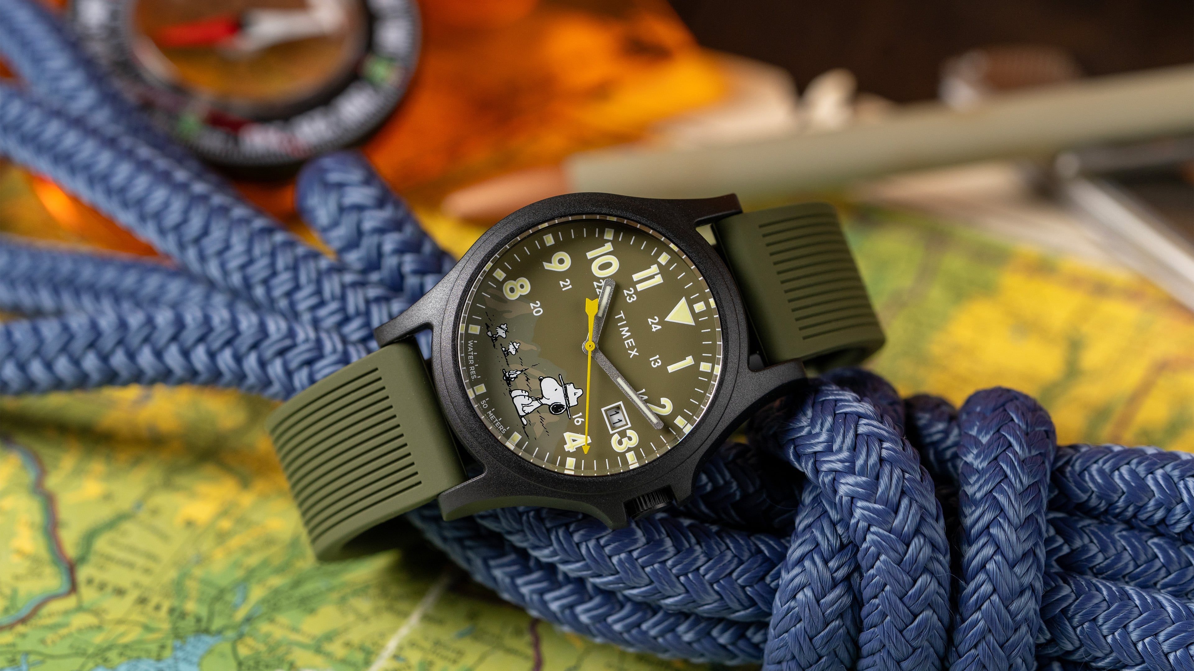 esTimex Marlin® Jet Quartz Chronograph 40mm Watches – Windup Watch