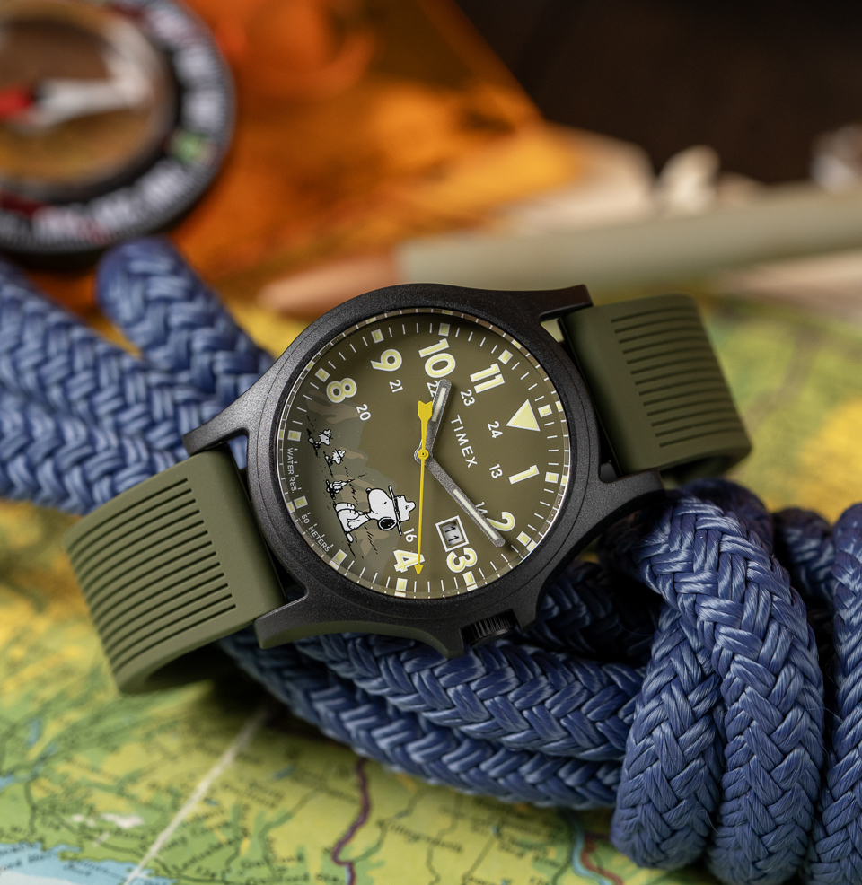 Peanuts® x Timex Expedition® Acadia Reinforced crown guard