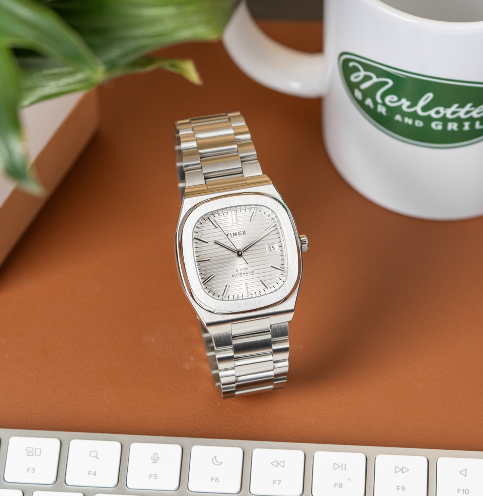 Timex Automatic E Line 1983-inspired 