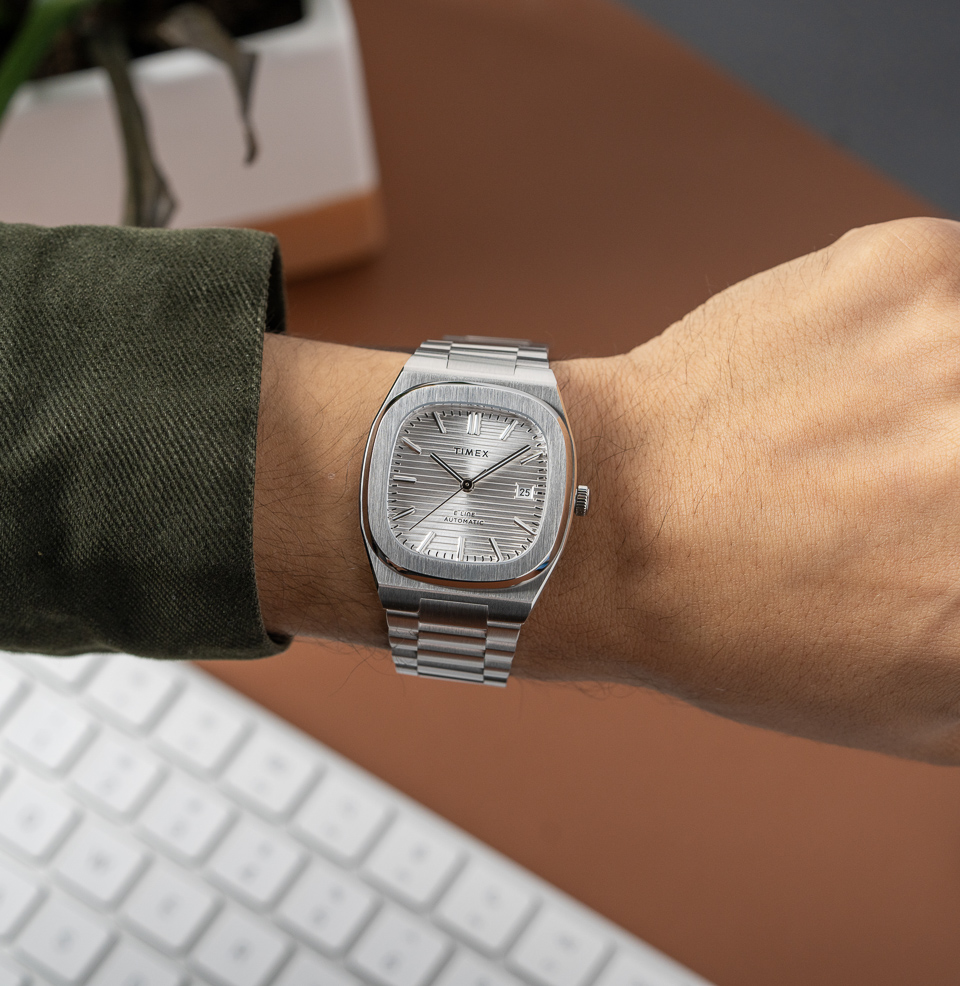 Timex Automatic E Line Mineral Crystal