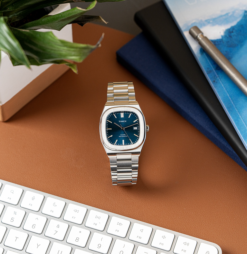 Timex Automatic E Line 1983-inspired 