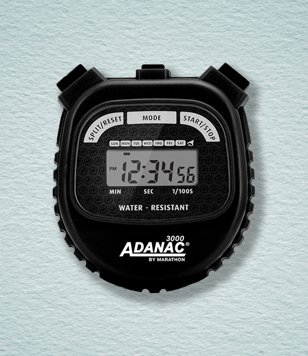 Marathon ADANAC® 3000 Digital Stopwatch Timer