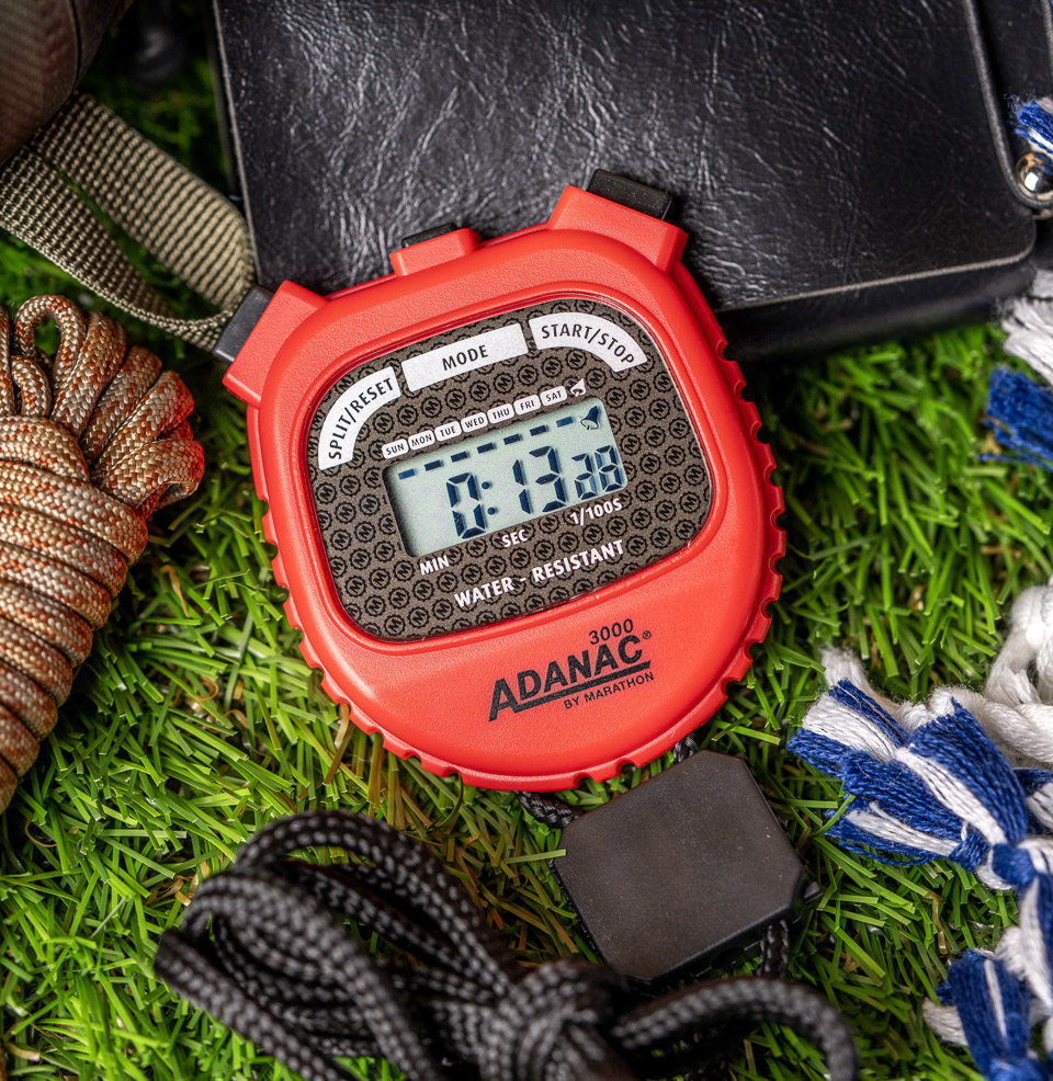 Marathon ADANAC® 3000 Digital Stopwatch Timer Split-mode timing