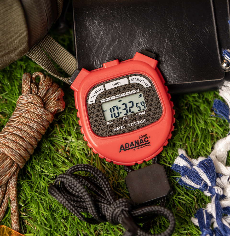 Marathon ADANAC® 3000 Digital Stopwatch Timer Laser-tuned accuracy