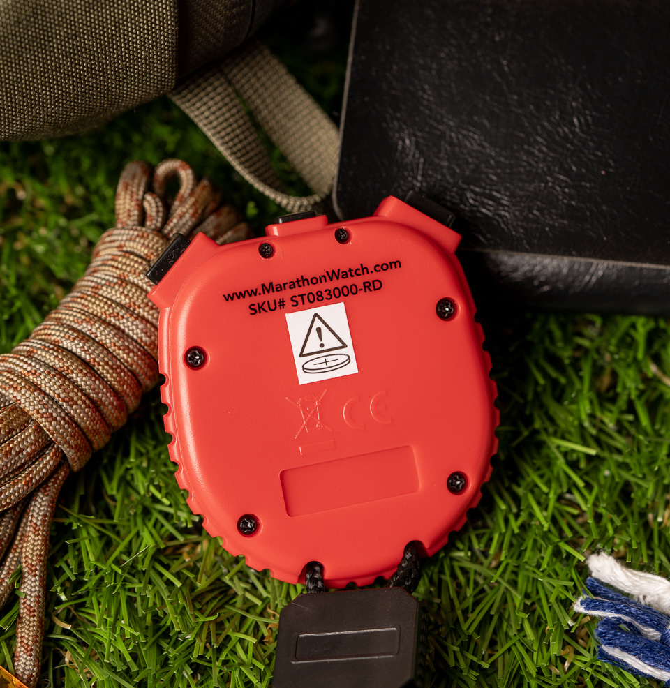 Marathon ADANAC® 3000 Digital Stopwatch Timer Water, dust, and shock resistance