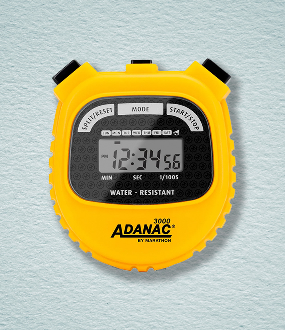 Marathon ADANAC® 3000 Digital Stopwatch Timer