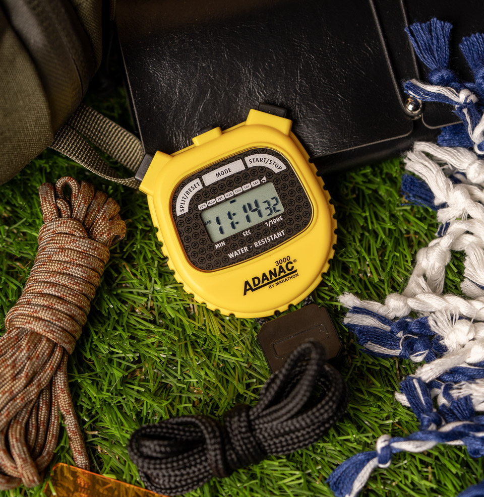 Marathon ADANAC® 3000 Digital Stopwatch Timer Laser-tuned accuracy