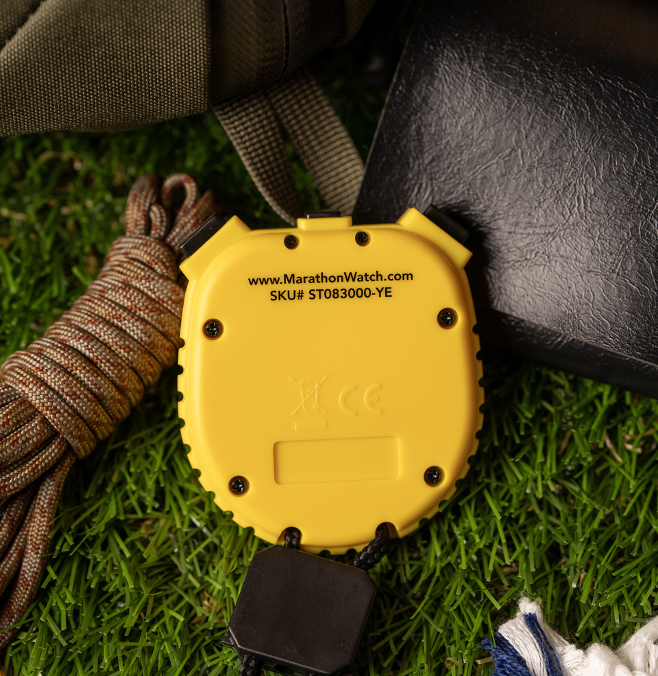 Marathon ADANAC® 3000 Digital Stopwatch Timer Water, dust, and shock resistance