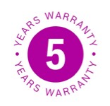 5 Year warranty offer