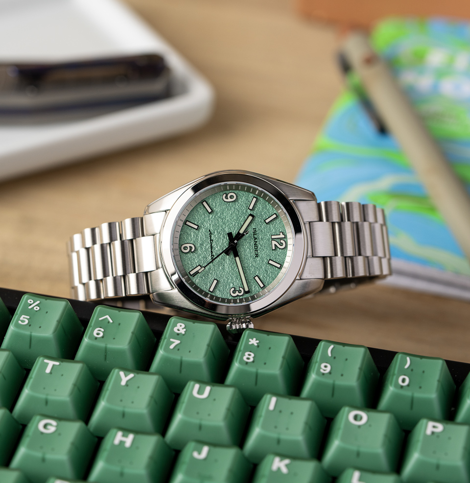 Islander Brookville Calligraphy Edition Miyota 9039 movement
