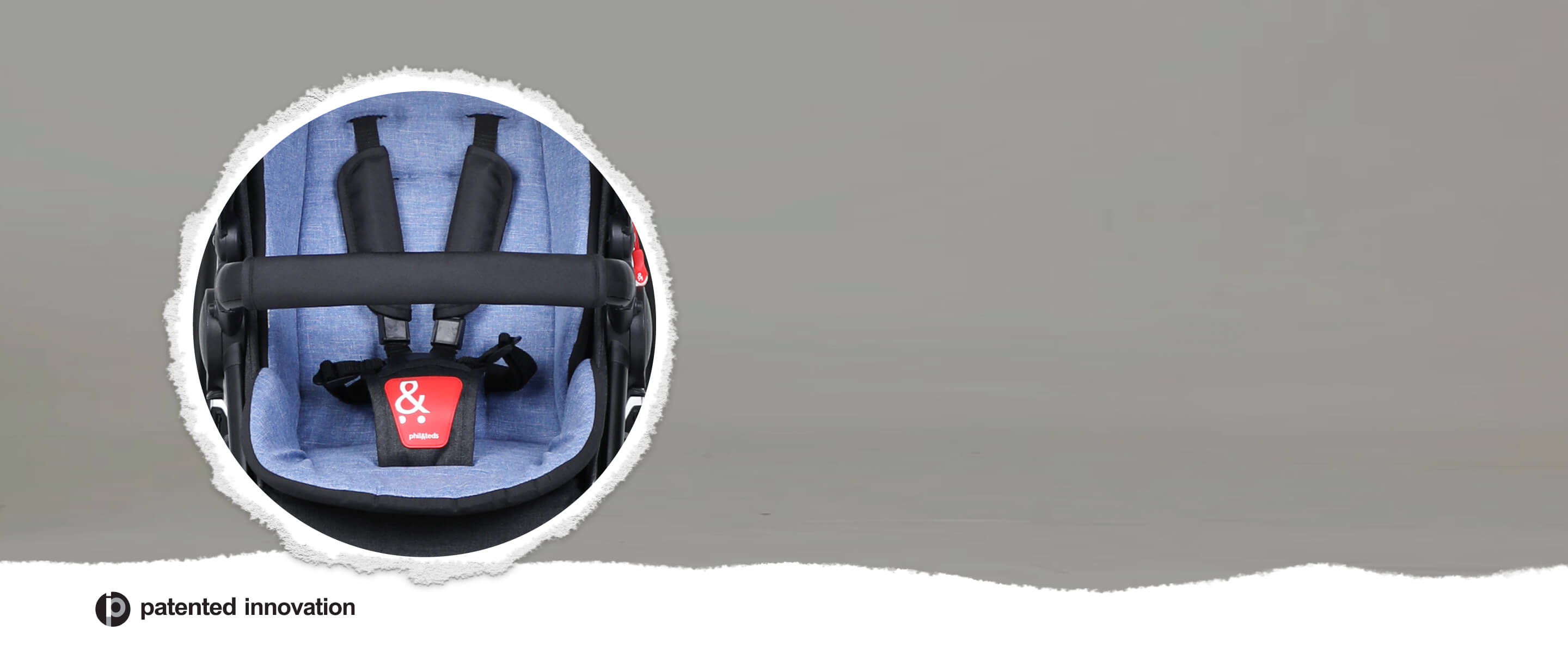 Voyager Doble Snug Carrycot Push Phil Teds