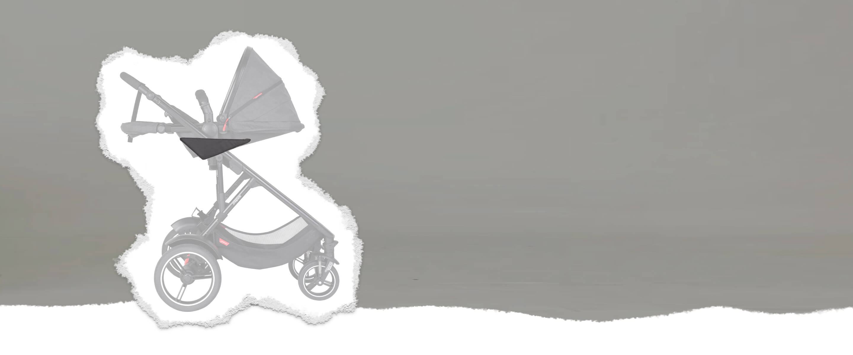 Voyager Doble Snug Carrycot Push Phil Teds