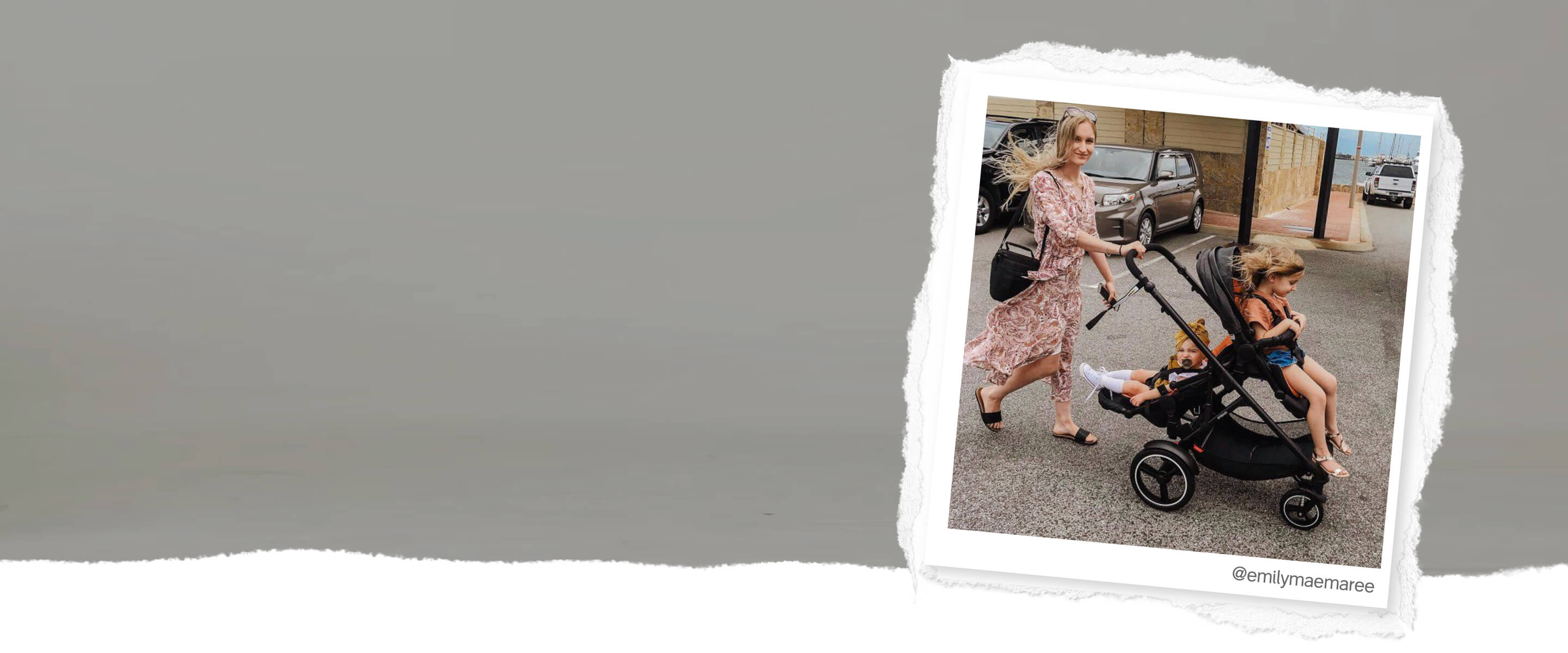 Voyager Doble Snug Carrycot Push Phil Teds