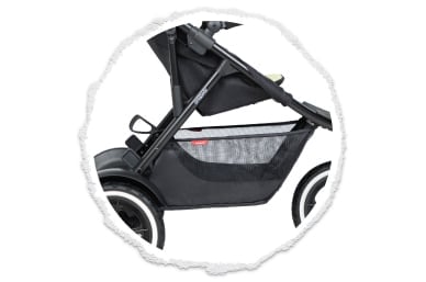 so much storage space for up to 10kg / 22lbs!