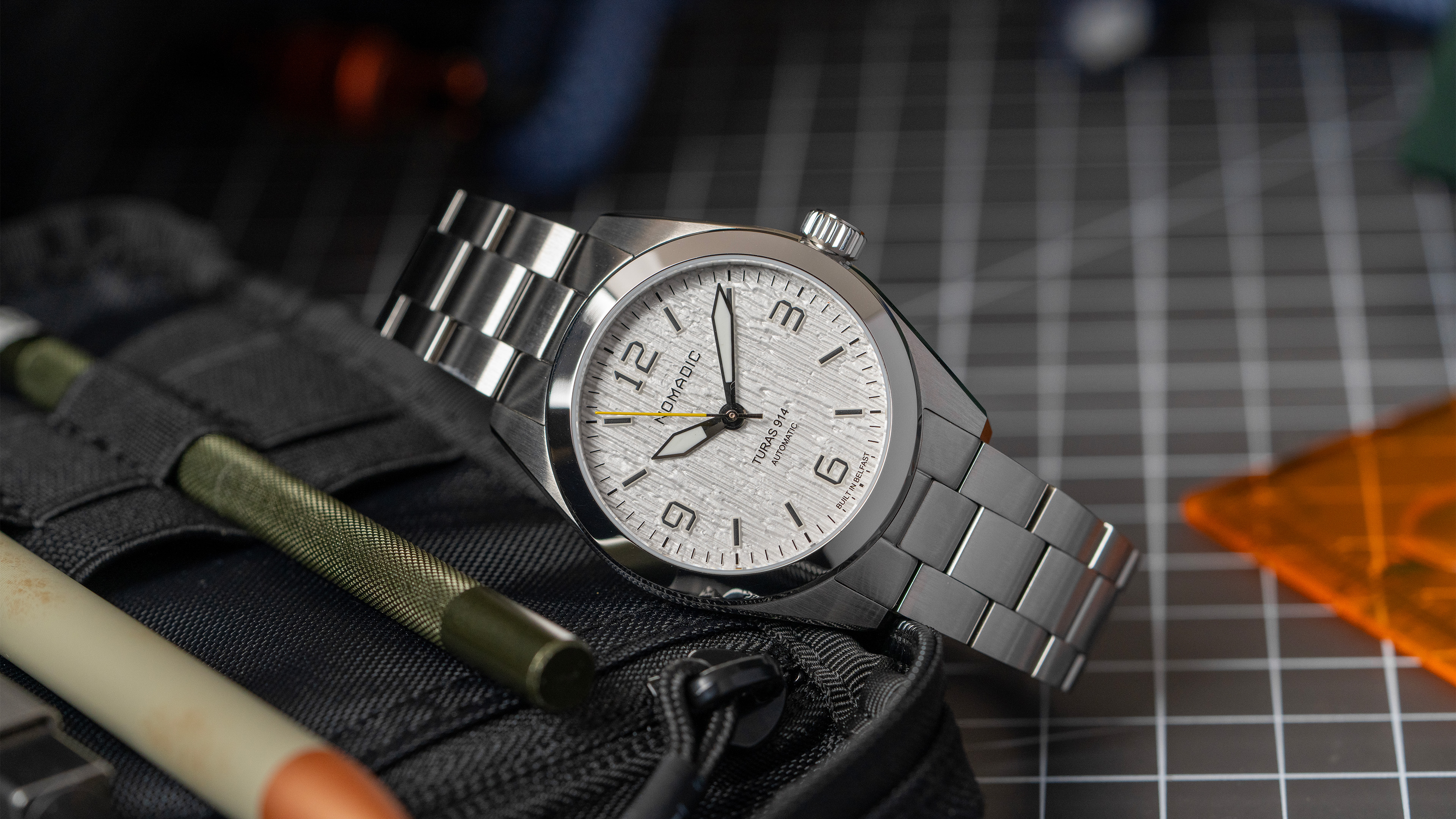 The Nomadic Turas 914 — Expedition Watch – Windup Watch Shop