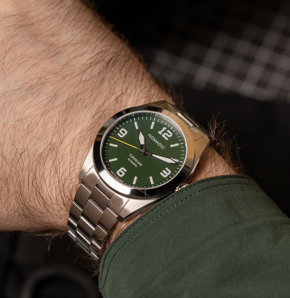 Turas 914 — Expedition Watch 39mm Stainless Steel Case