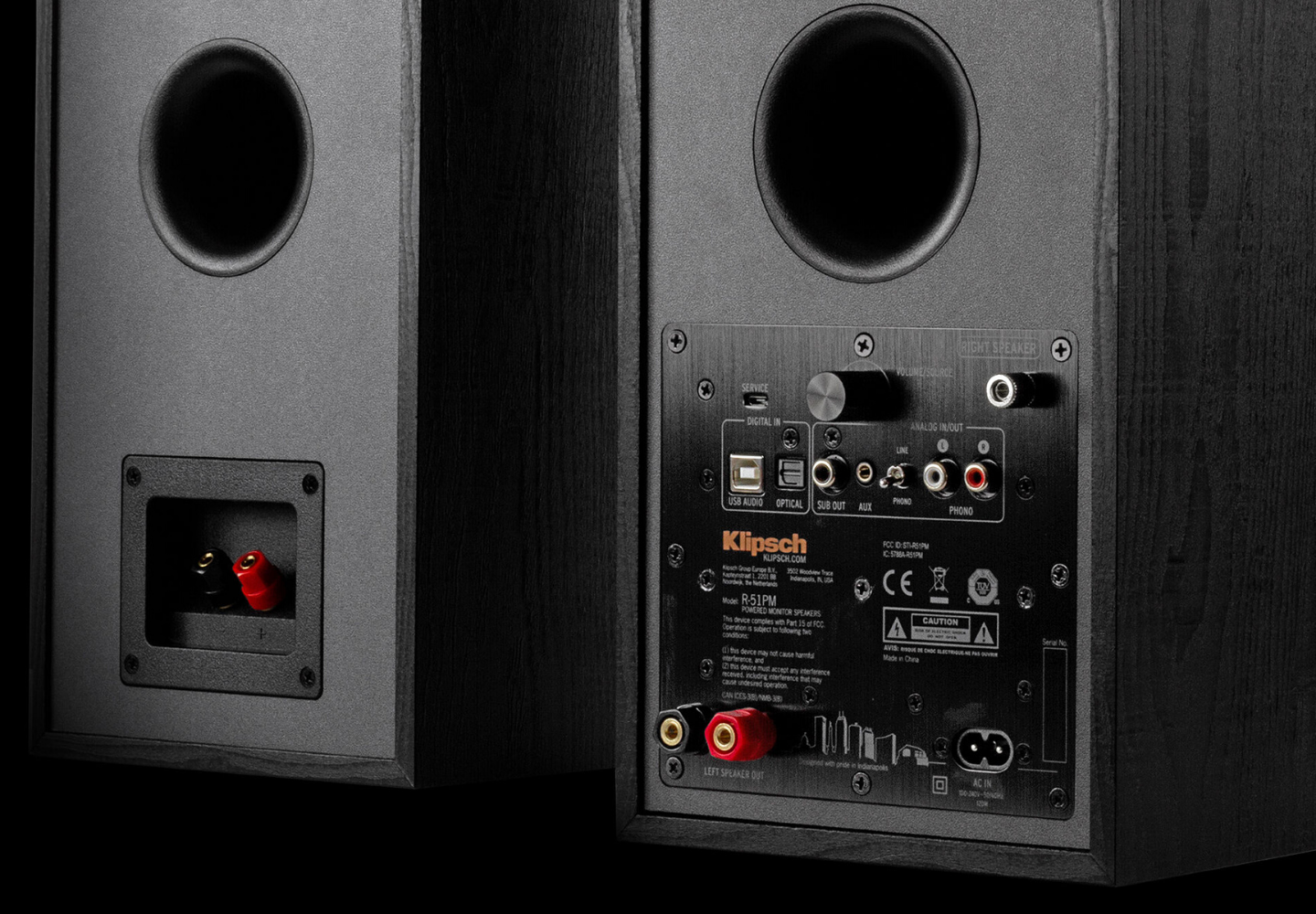 klipsch amplified speakers
