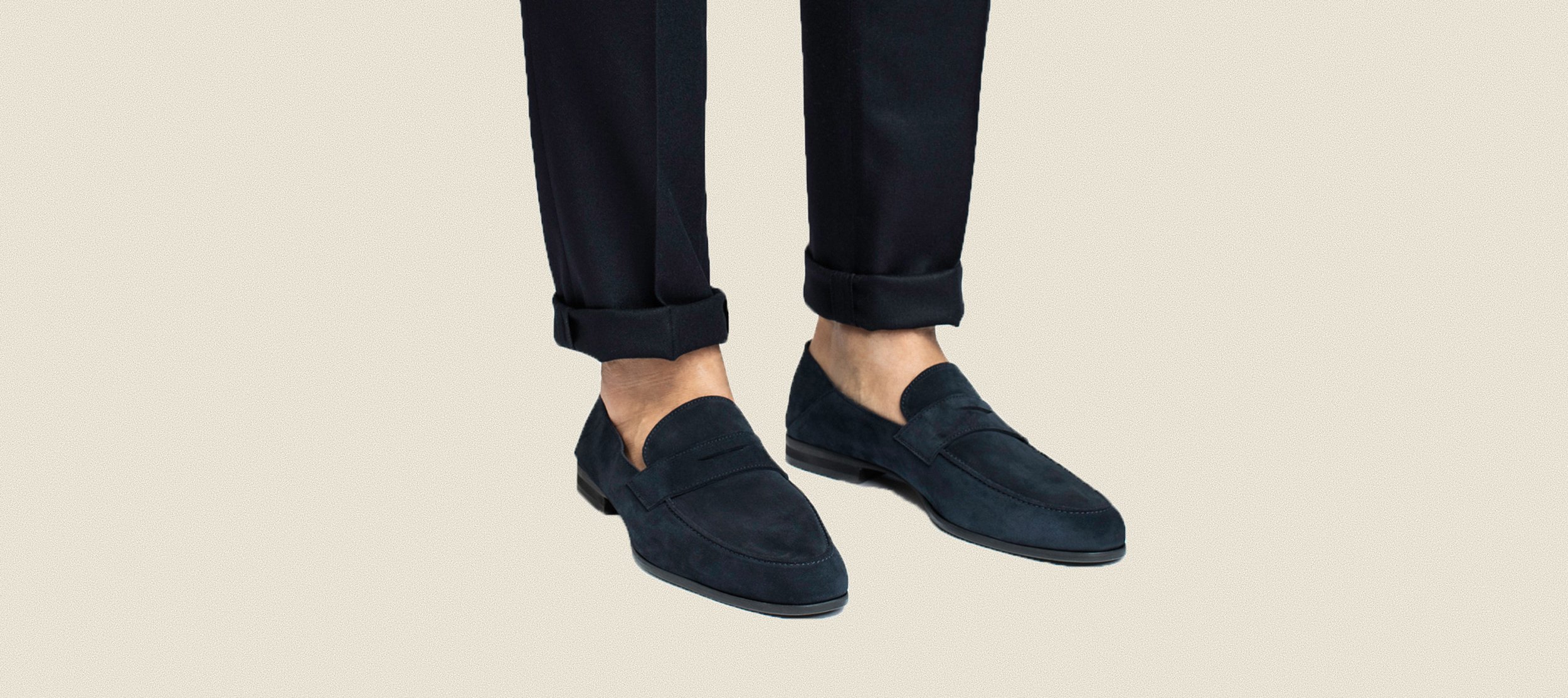 Monaco Loafer | Italian Suede Slip-Ons | WOLF & SHEPHERD – Wolf & Shepherd