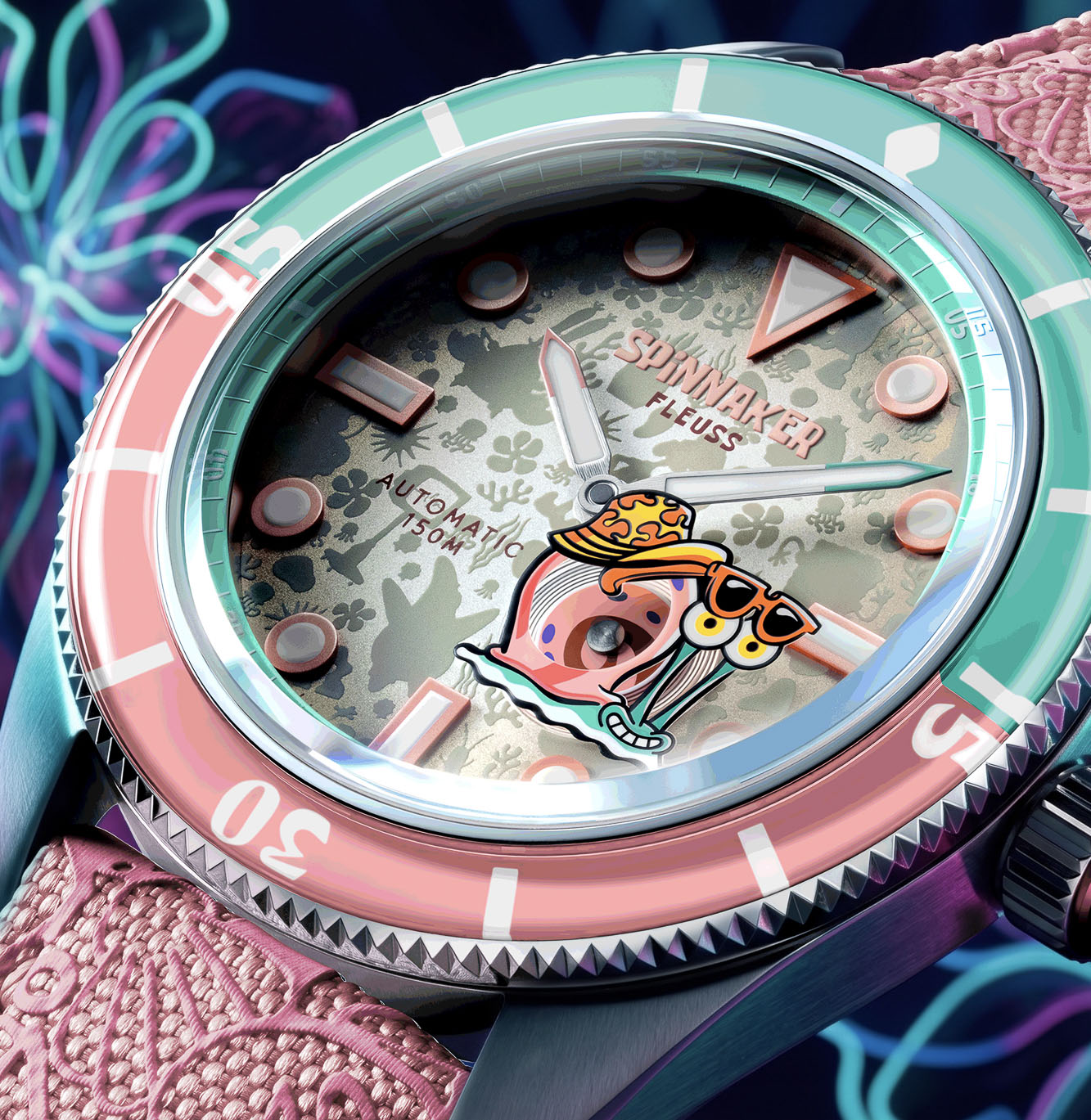 Fleuss Automatic — SpongeBob SquarePants Shell Mates Limited Edition Sapphire Lens