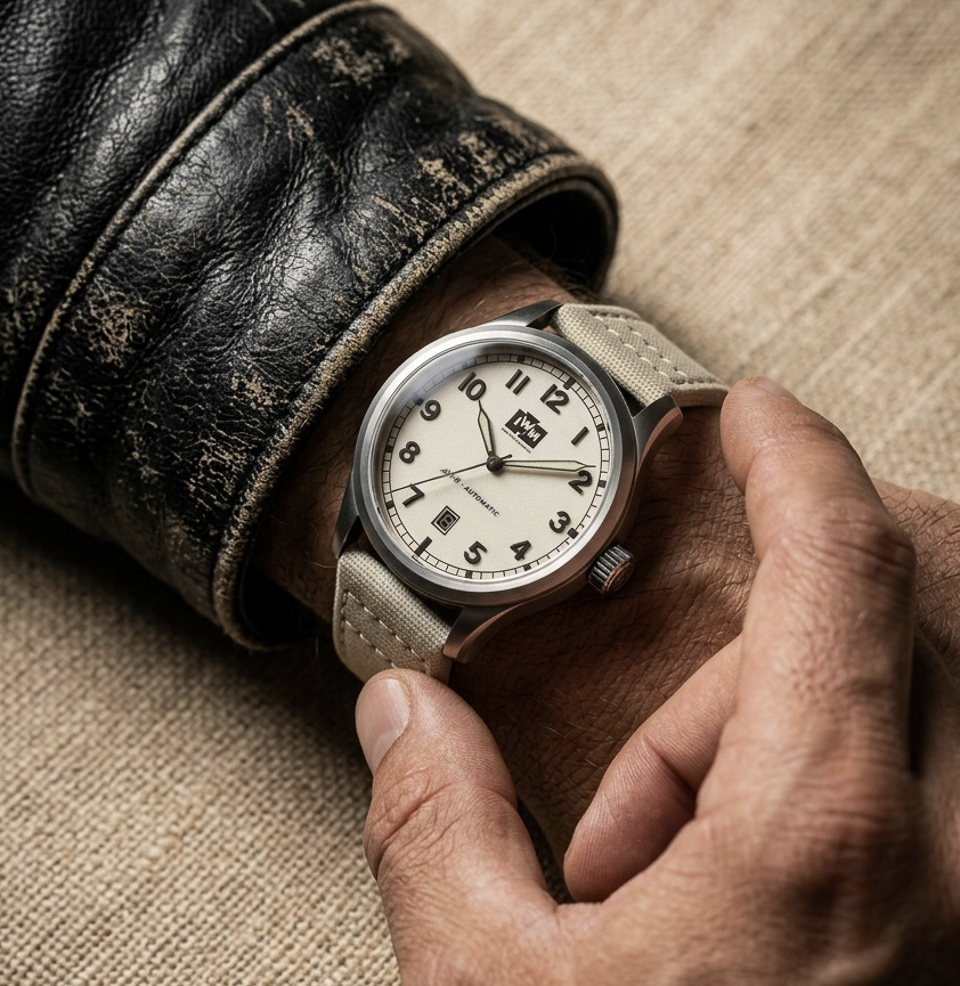 Flyboy Engineer Automatic — Imperial War Museums Fieldmaster Edition Watches 42mm Stainless Steel Case