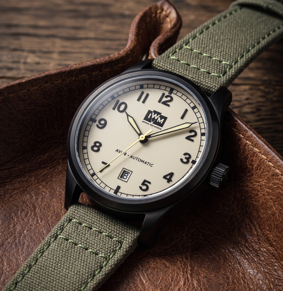 Flyboy Engineer Automatic — Imperial War Museums Fieldmaster Edition Watches Index Style