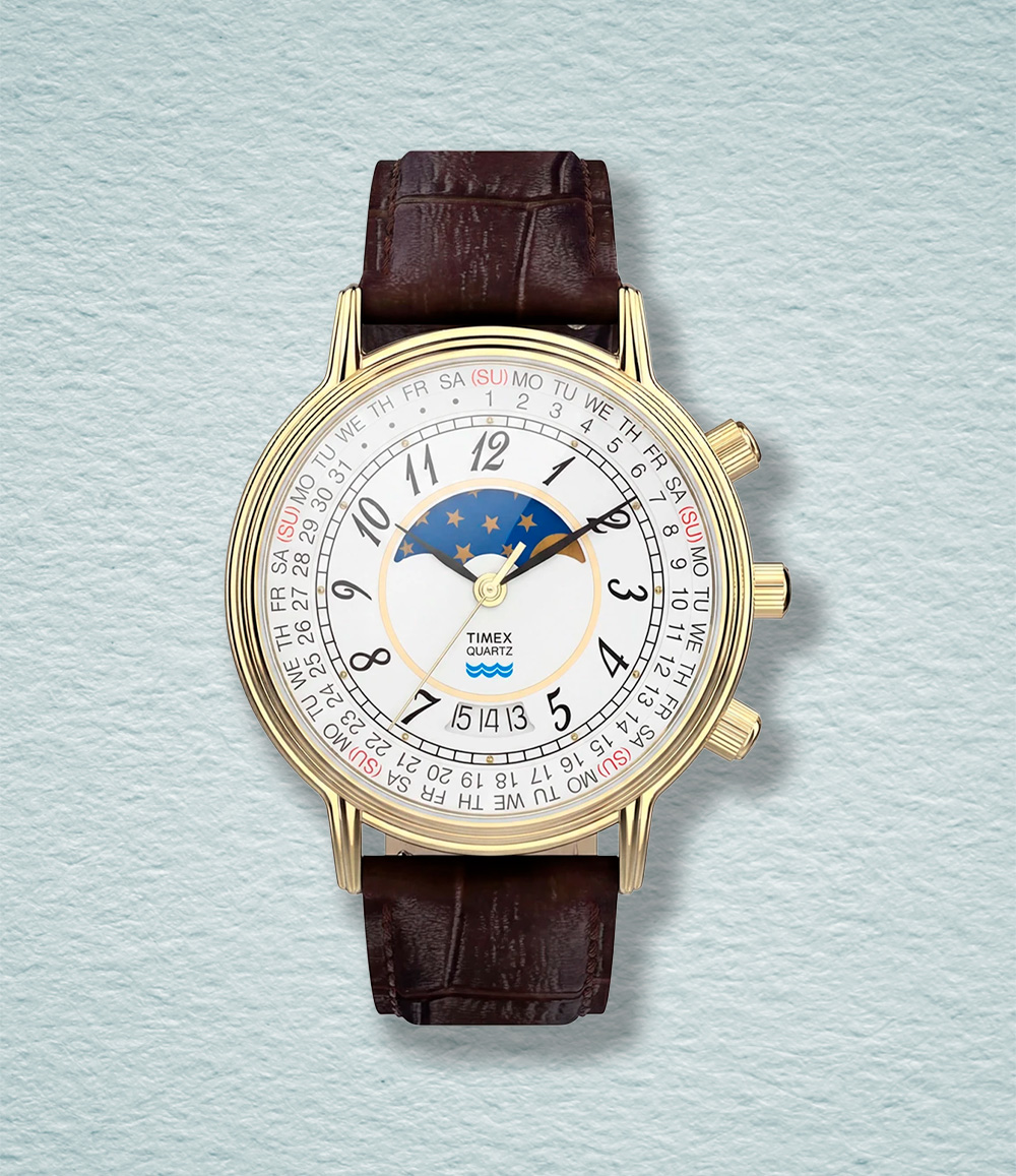 Timex 1990 Moon Phase Reissue — 37mm Watch