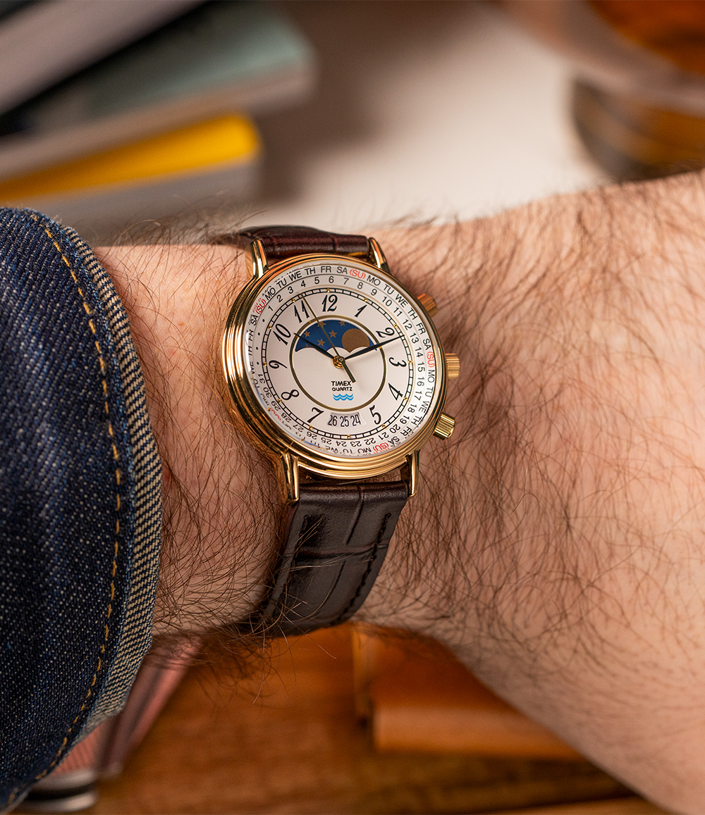Timex 1990 Moon Phase Reissue — 37mm Watch