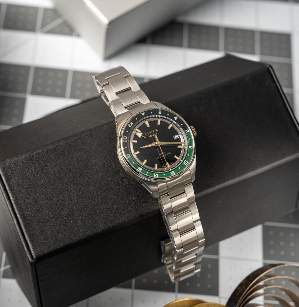 Timex Atelier GMT Première M1a Auto 38mm The new Timex Atelier GMT