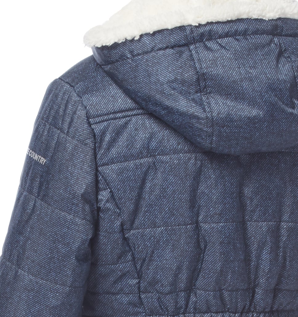 Little Girls' Boundless Puffer Shirt Jacket