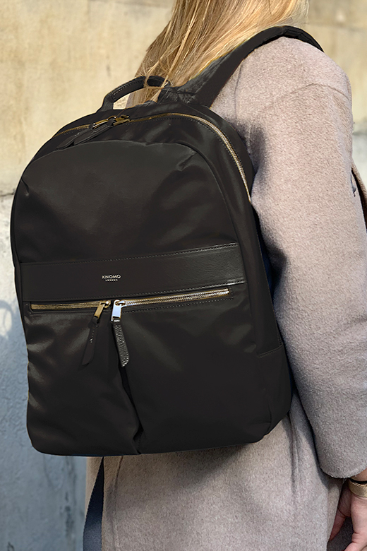 KNOMO Beauchamp Laptop Backpack - 14" Product Feature Rectangle Image 2 |knomo.com