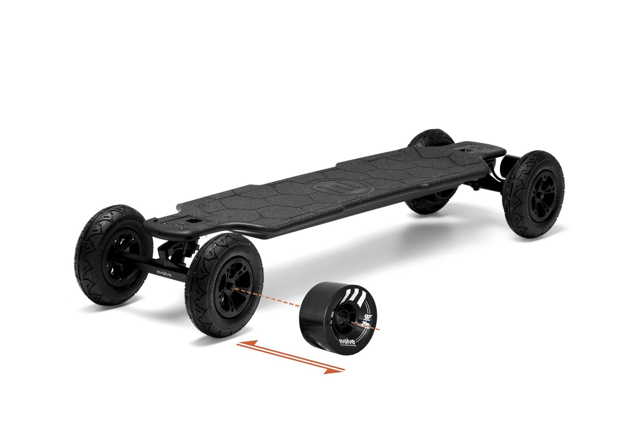 Evolve GTR Carbon 2 in 1 e-Skateboard