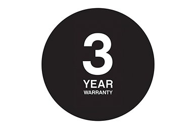 3 year warranty