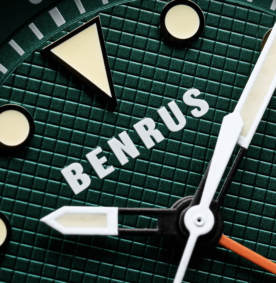 Benrus Type 3X Zulu Green Dial