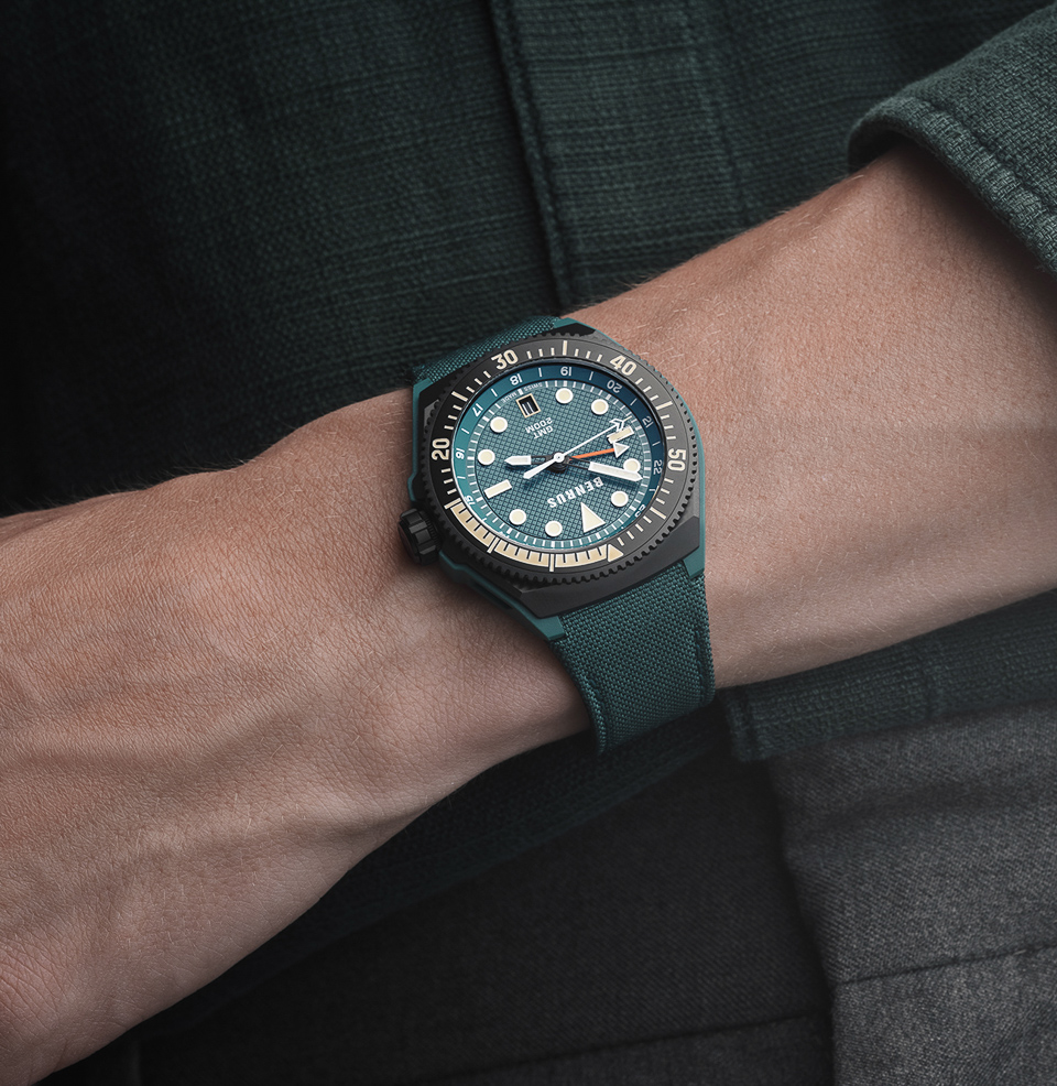 Benrus Type 3X Zulu Composite Carbon & Titanium Case