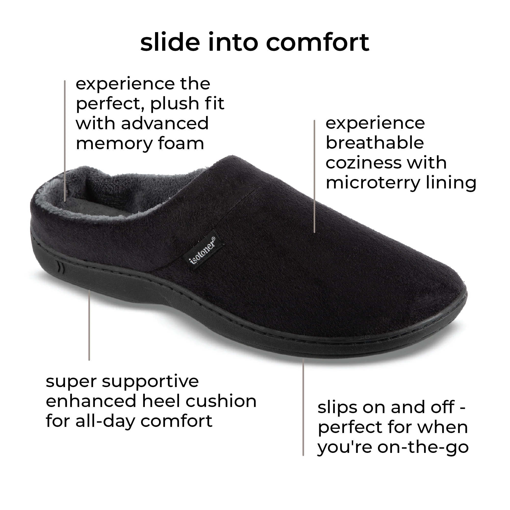 Totes isotoner mens 2024 slippers