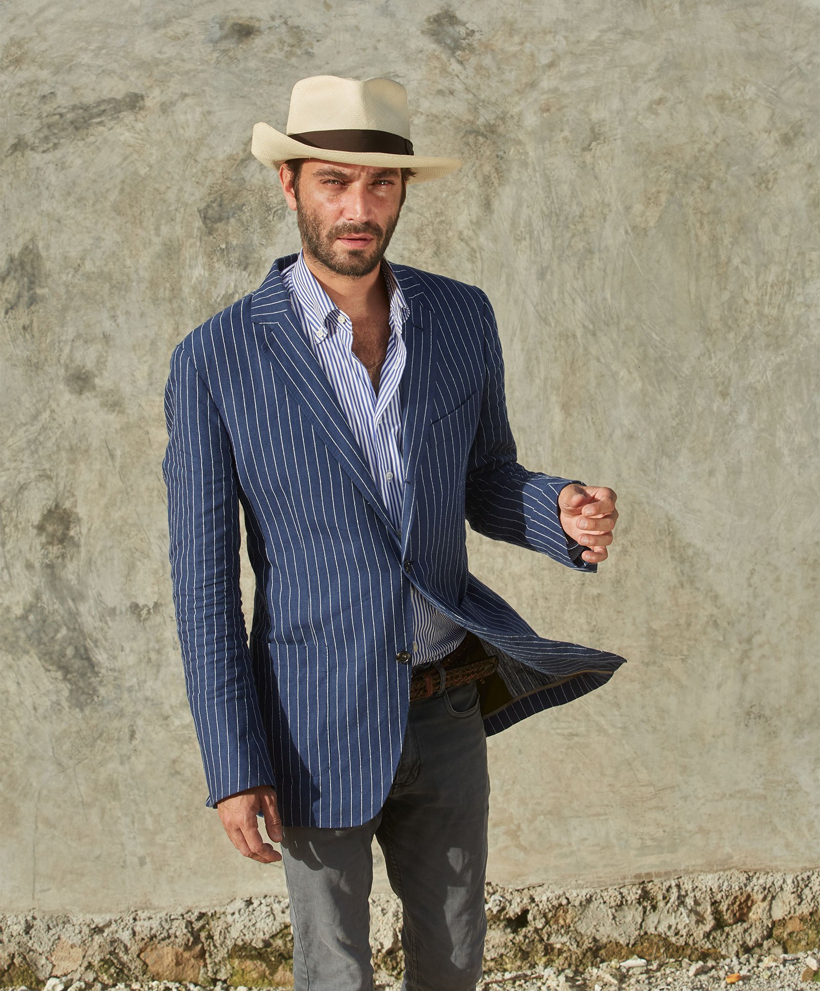 Design
Rarer than a perfect diamond and infinitely more refined, we are proud to carry the most exquisitely crafted Montecristi Panama hats in the world. Depending on the quality of the weave, a Worth & Worth Montecristi Panama Hat can take several months to weave by our master weavers in Ecuador. Available in four different qualities, the result is a hat with a soft texture, translucent appearance, and luminous ivory color.
Material
Our Montecristi Panama straw is handwoven in Ecuador and available in 4 different qualities: Artisan, Master, Museum, and Superfino.
Specifications
With its teardrop Style, our Montecristi Casablanca combines a 3 3/4” to a 4 crown (depending on your head size) with a 2 3/4 to a 3 1/8 brim. The larger brim offers ample shade for the next time you find yourself headed to the Tropics. Handwoven by our master weavers in Ecuador Handcrafted in New York Truly a work of art.