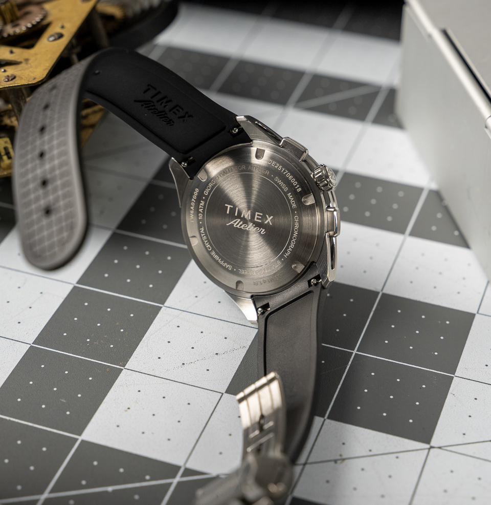 Timex Atelier Chronograph Quartz M1q 40mm Swiss Chronograph Quartz Movement